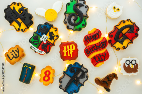 Cuadros en Lienzo Harry Potter Sugar Cookies With Royal Icing
