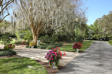 Harry P. Leu Botanical Gardens a  public garden with over 40 diverse plant collections from the world in 50 acres of landscaped grounds.