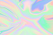 Abstract Natural Luxury marble texture. Wonderful background in Holographic Foil. Digital art. Marbleized effect. Neon texture.