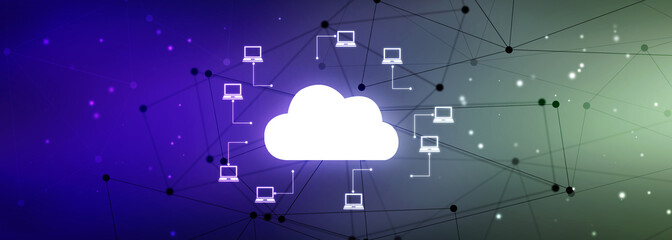 Poster - 2d rendering technology Cloud computing 