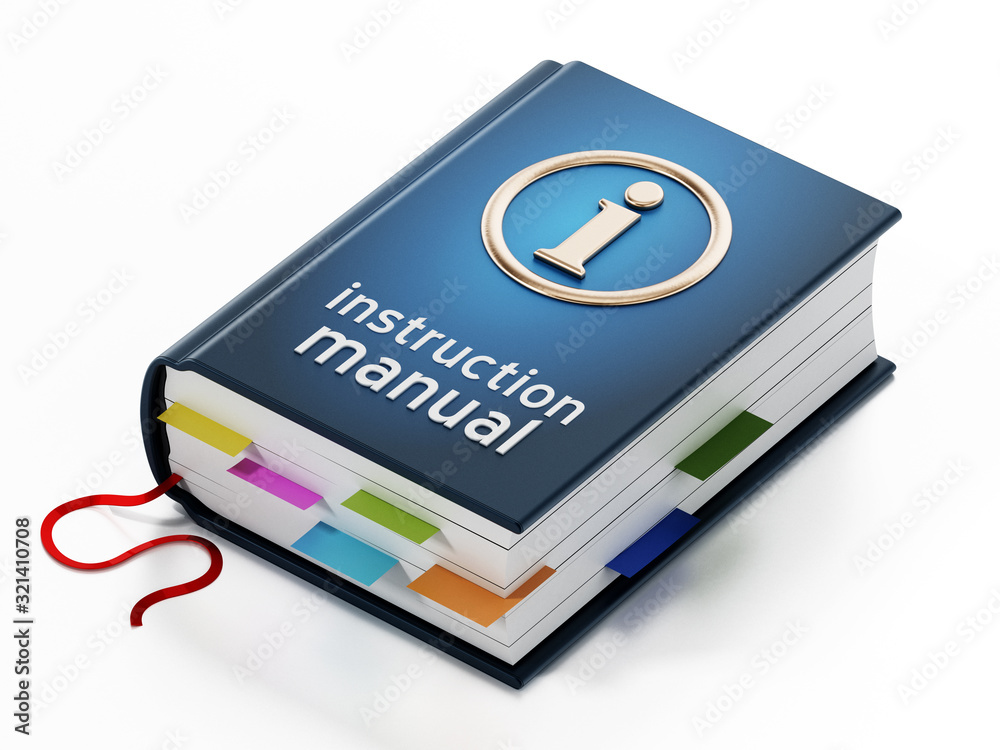 Instruct Emage Instruction Manual Clipart
