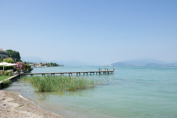 Lago di Garda. Lake in the north of Italy