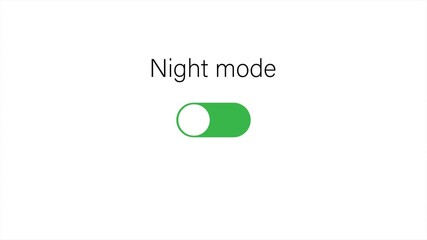Poster - Dark and Light Mode Switcher for Phone Screens, tablets and computers motion video 4k animation