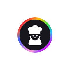 Canvas Print - Chef -  App Icon