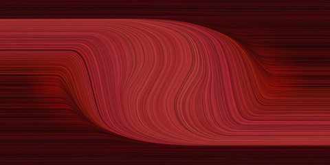 Poster - colorful creative fluid marble with abstract waves design with very dark pink, firebrick and very dark red color