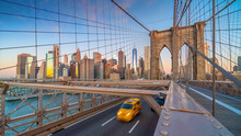 Brooklyn Bridge In New York City, USA