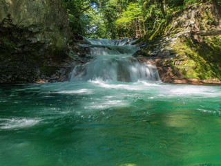 Poster - funoshinotaki falls　伏伸の滝