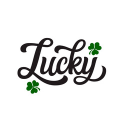 Sticker - St. Patrick's day lettering
