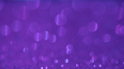 Wall Mural - defocused abstract bokeh light background, purple