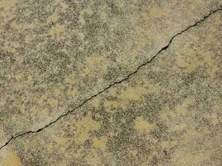 Sticker - crack street floor texture