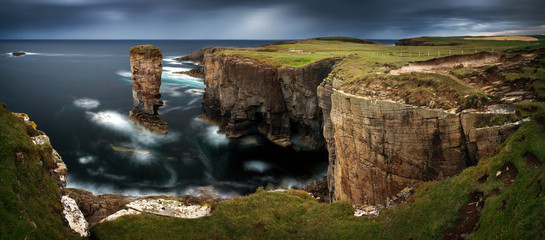Wall Mural - yesnaby cliffs panorama