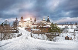 Fototapeta Do pokoju - Вид на Ферапонтовский монастырь View of Ferapontov Belozersky monastery