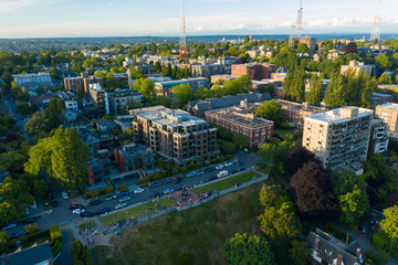 The Queen Anne neighborhood in the City of Seattle