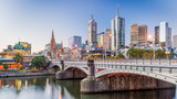 Fototapeta  - Melbourne Skyline 1