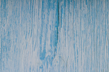 Sticker - Light blue plank texture of wood table