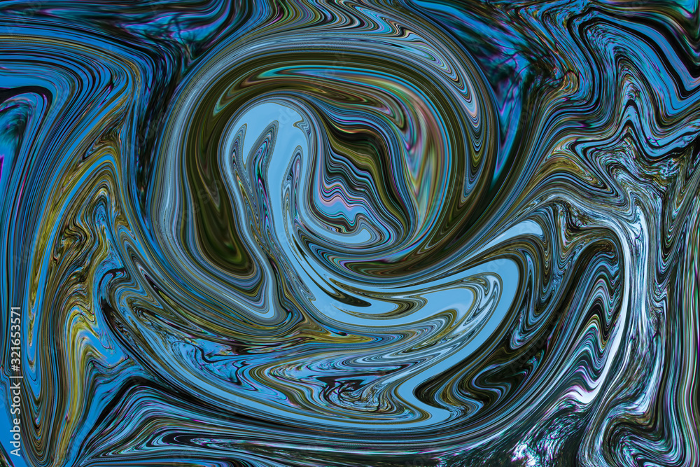 Distorb Color distortion of the image is a color combination Stock Illustration ...