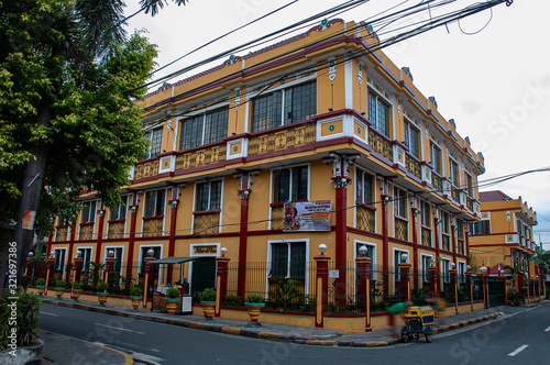 Fotomural Historic buildings of Intramuros in Manila, Philippines