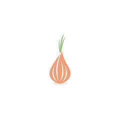 Wall Mural - Garlic illustration logo icon vector