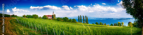 Fotomural Wallfahrtskirche Birnau am Bodensee, Deutschland