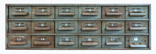 Vintage Drawers With Number