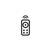 Remote Control Icon Vector Design Logo Template EPS10