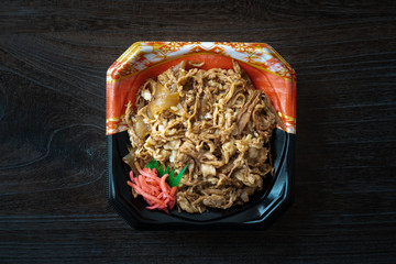 Sticker - 牛丼　お弁当