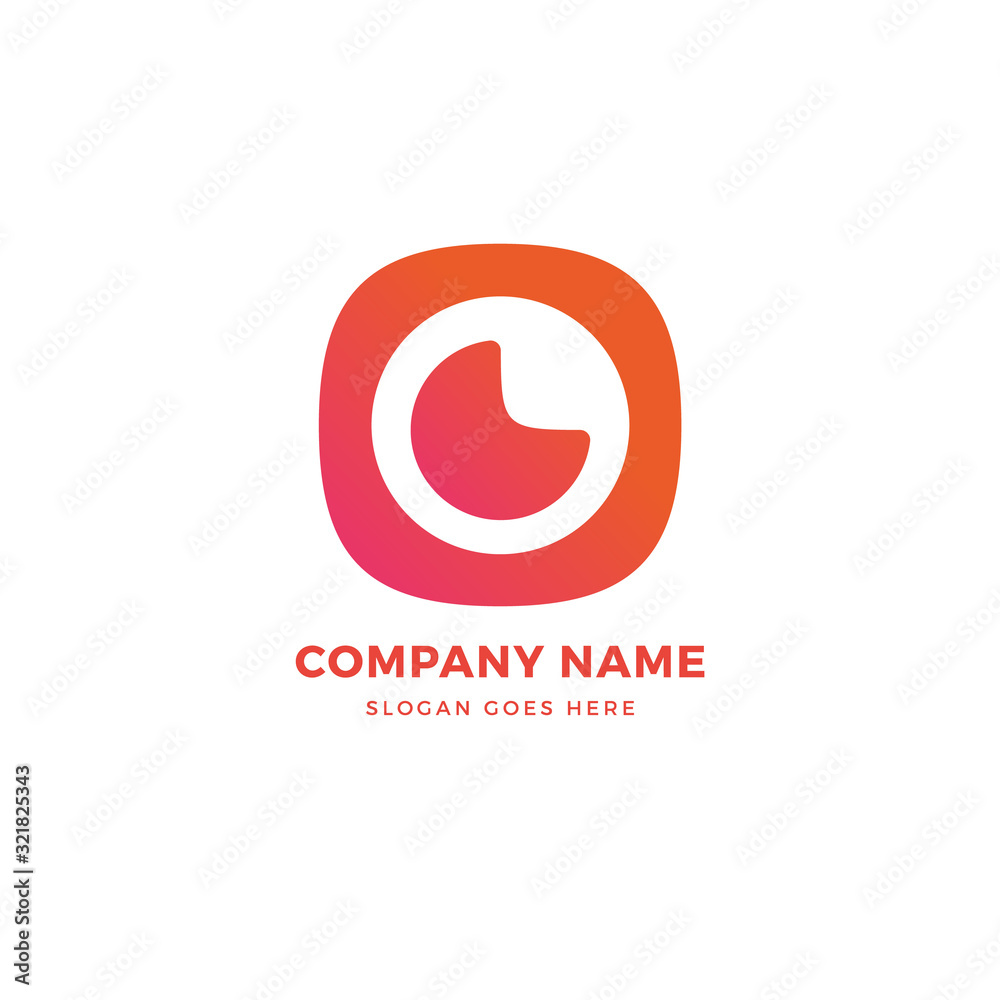 Creative shutter eye lens vector logo icon design template. Abstract ...