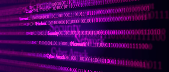 Computer hacking concept 