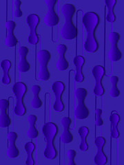 Wall Mural - Abstract dark blue vertical background