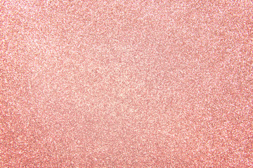 Wall Mural - rose gold - bright and pink champagne sparkle glitter pattern background