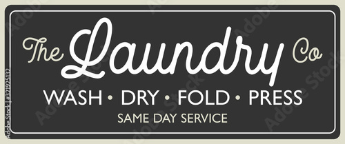 Dekoracja na wymiar  vintage-retro-znak-pralni-dla-stylowego-wektora-projektowania-domu