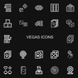 © Nadir - Editable 22 vegas icons for web and mobile