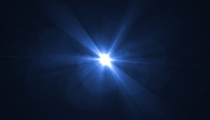 Wall Mural - abstract glowing light sun burst with digital lens flare background. effect decoration with ray spar