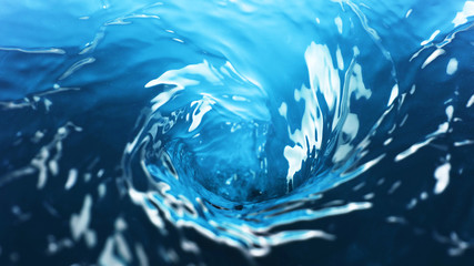 Poster - Water twister, freeze motion of rotating water