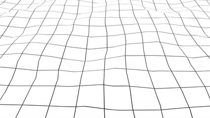 Poster - Abstract background design with distorted grid, seamless looped 4k animation