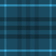© Doeke - Vector repeat seamless classic blue Tartan pattern print background