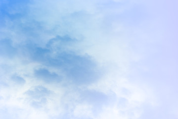Wall Mural - cloud background with a pastel colour