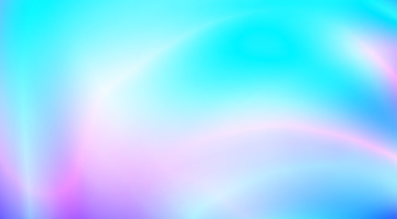Aufkleber - Colorful blurred background with aqua and light violet color stains. Vector graphics