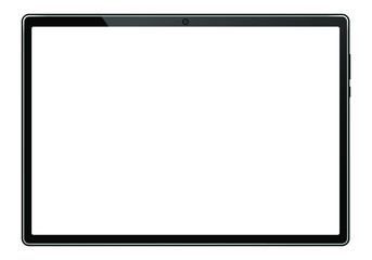Aufkleber - Realistic vector tablet mockup with empty screen