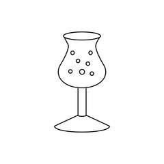 Poster - Wine drink icon. Simple line, outline vector elements of prize icons for ui and ux, website or mobile application