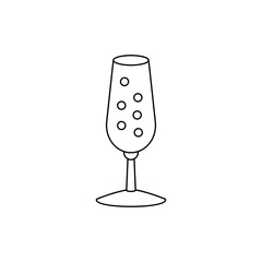 Poster - Wine drink icon. Simple line, outline vector elements of prize icons for ui and ux, website or mobile application