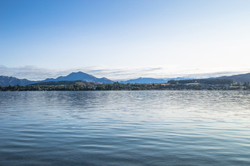 Wall Mural - Lake in New Zealand, New Zealand Landscape, Popular Travel Destination