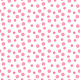 pink dots pattern 