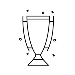 Poster - Award, cup, champion icon. Simple line, outline vector elements of prize icons for ui and ux, website or mobile application