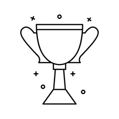 Aufkleber - Award, cup, winner icon. Simple line, outline vector elements of prize icons for ui and ux, website or mobile application