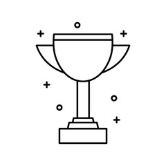 Poster - Award, cup, champion icon. Simple line, outline vector elements of prize icons for ui and ux, website or mobile application