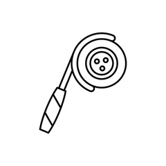 Poster - Grinder icon. Simple line, outline vector elements of construction tool icons for ui and ux, website or mobile application