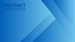 © gunayaliyeva - Blue gradient geometric background material design overlap layer