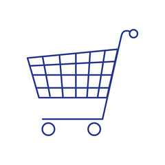 Poster - cart shopping transportation isolated icon