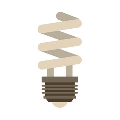 Poster - economy bulb light spiral icon